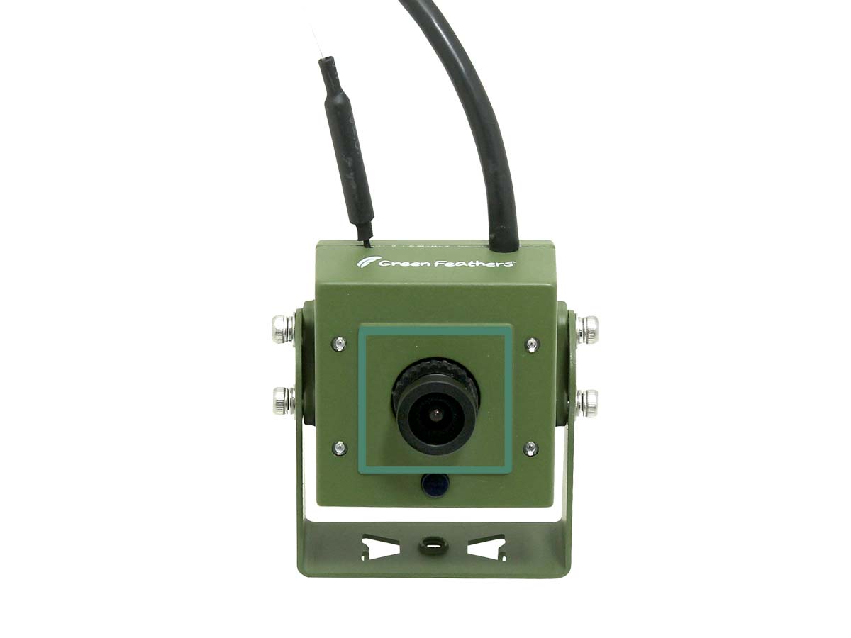 Green Feathers HD WiFi kamera til redekasser front
