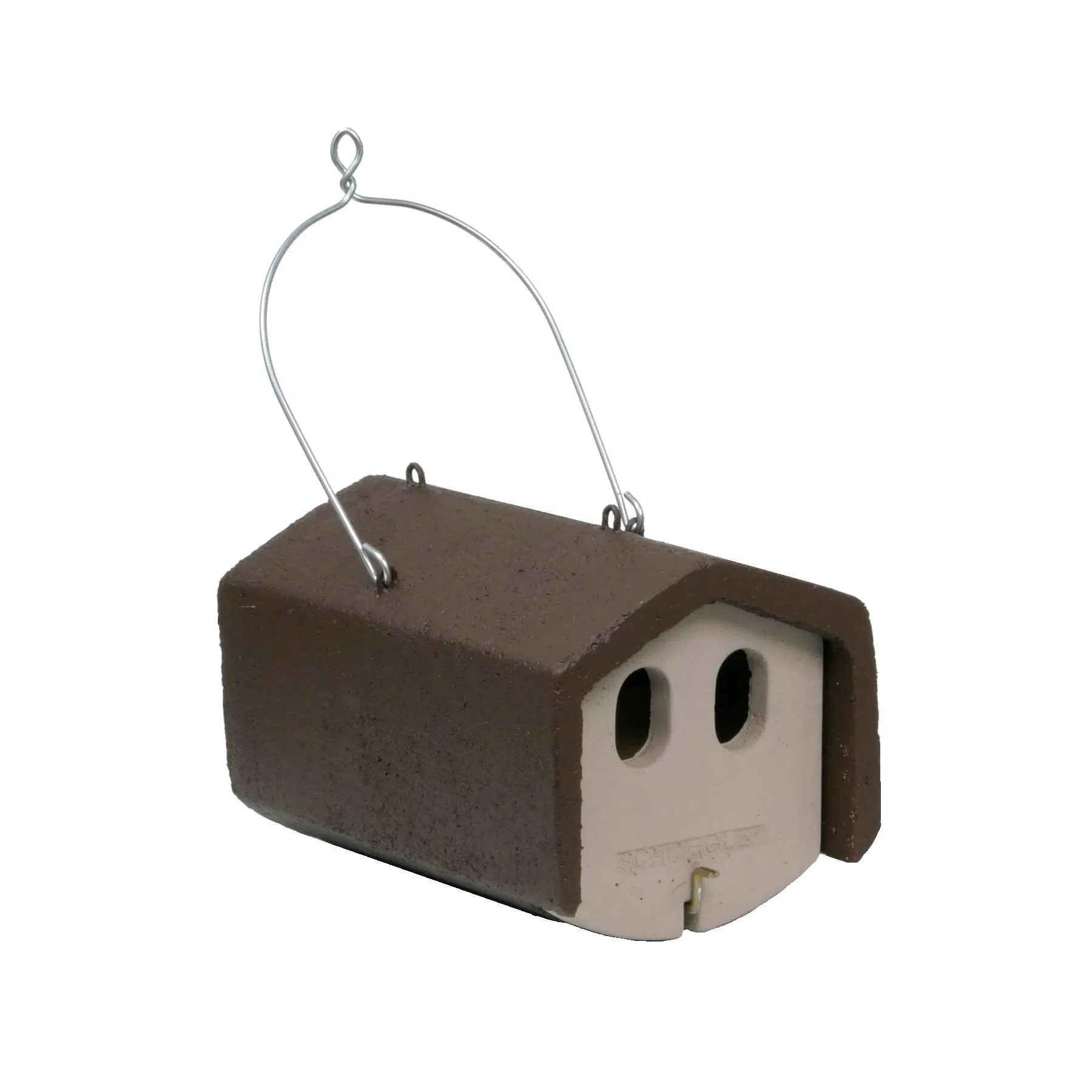 Schwegler dyb rødhalsekasse i træbeton