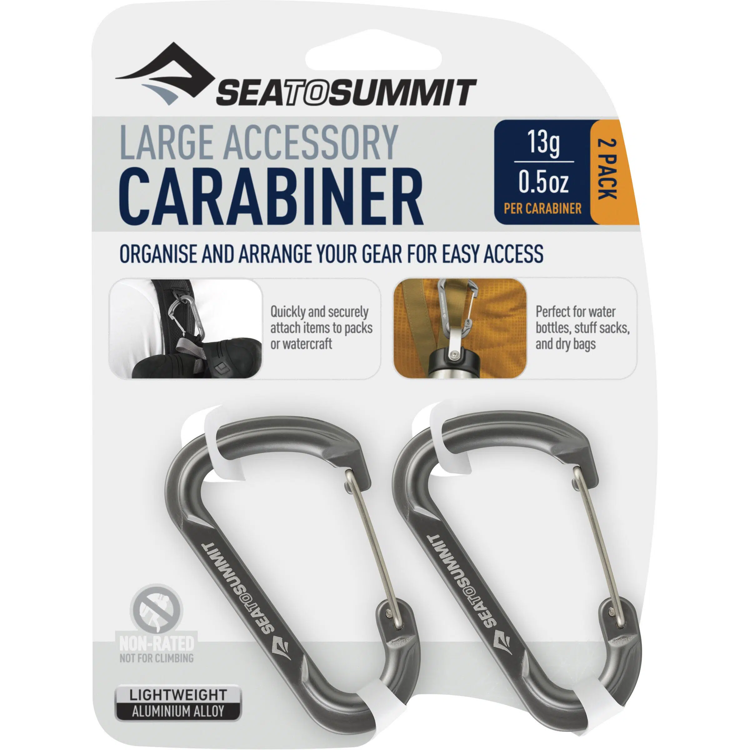 Sea to Summit carabiner 2 stk.