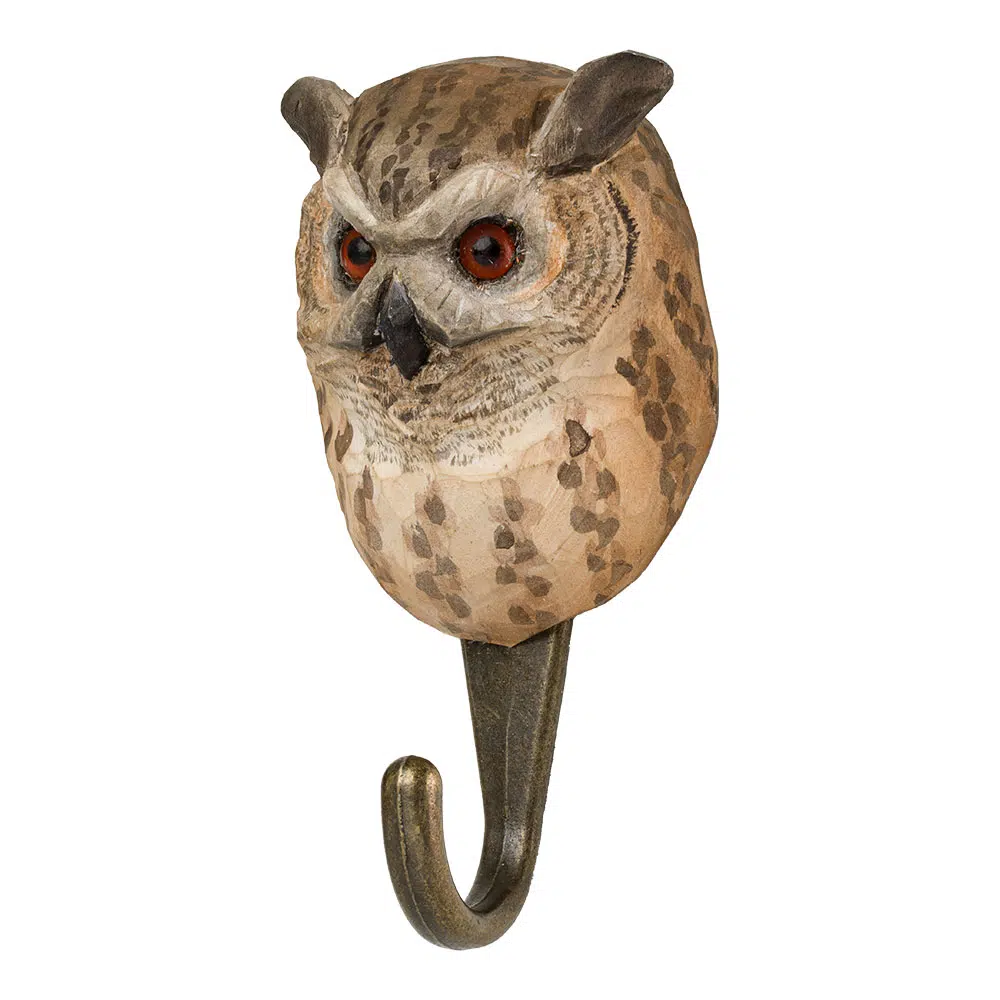 Wildlife Garden knage Stor hornugle