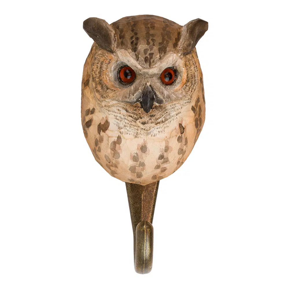 Wildlife Garden knage Stor hornugle