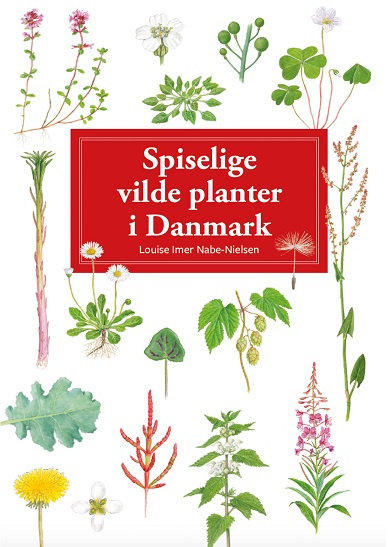 Forside til bogen Spiselige vilde planter i Danmark af Louise Imer Nabe-Nielsen