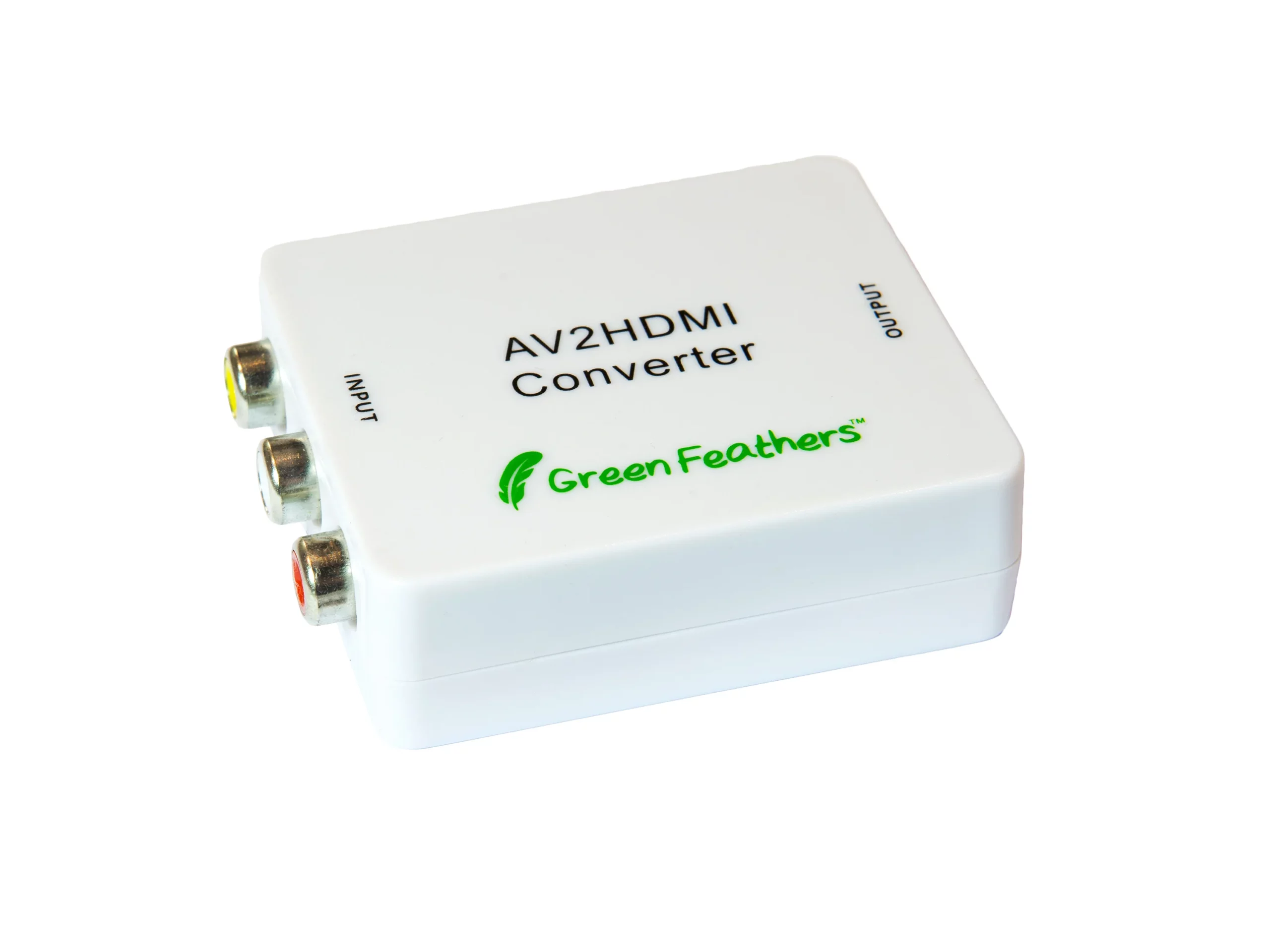 Green Feathers RCA til HDMI AV adapter