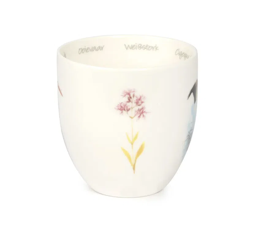 CJ Wildlife Hvid stork krus