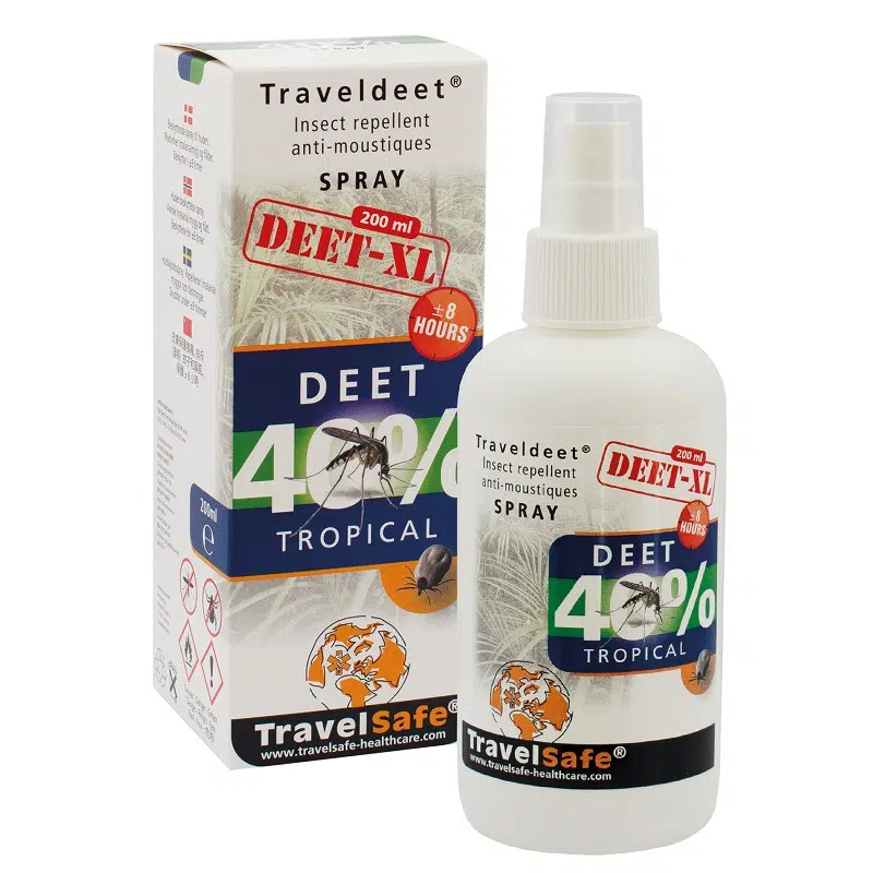 TravelSafe 40% DEET Myggespray 200 ml