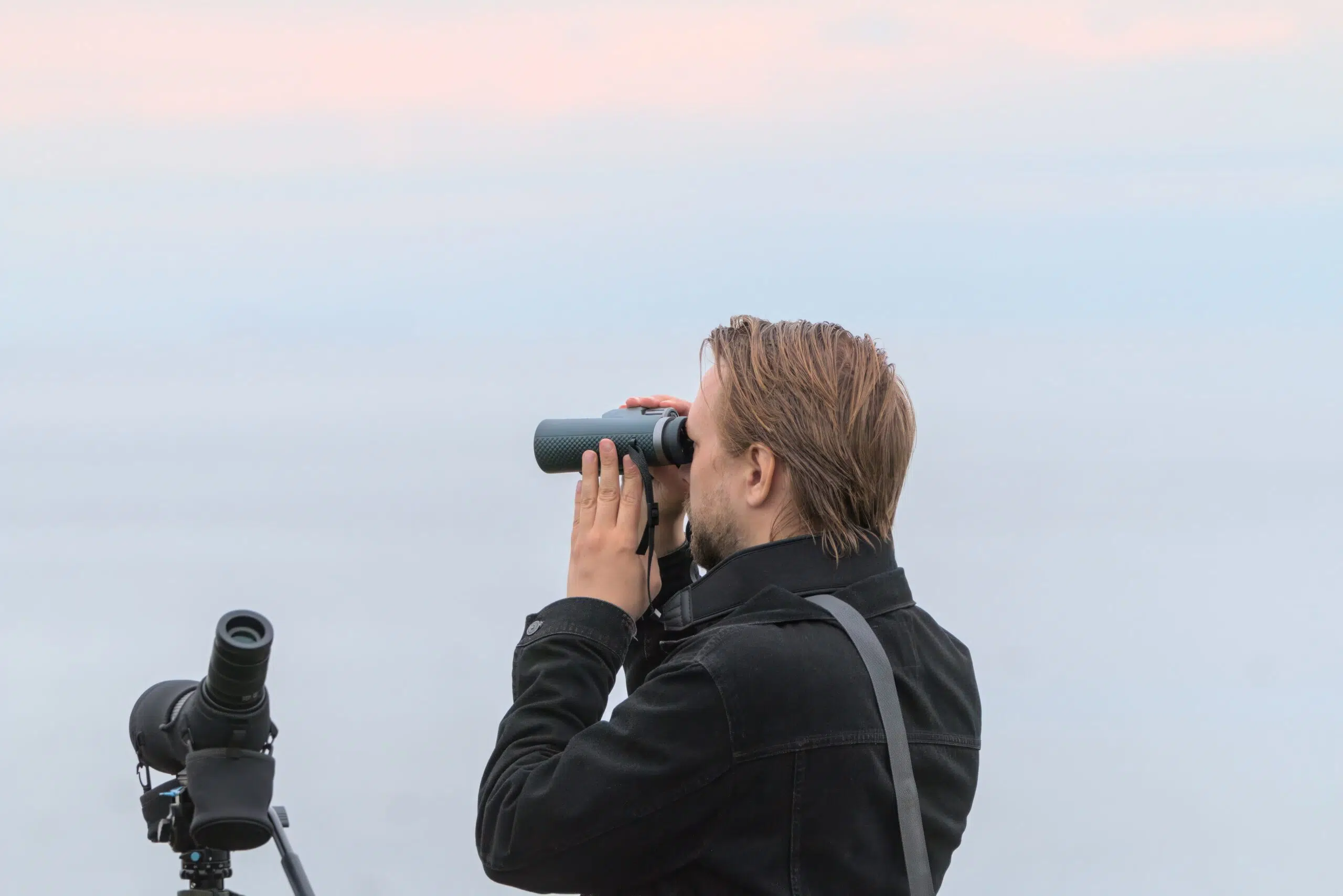 Troels med DOF BirdLife Lammergeier