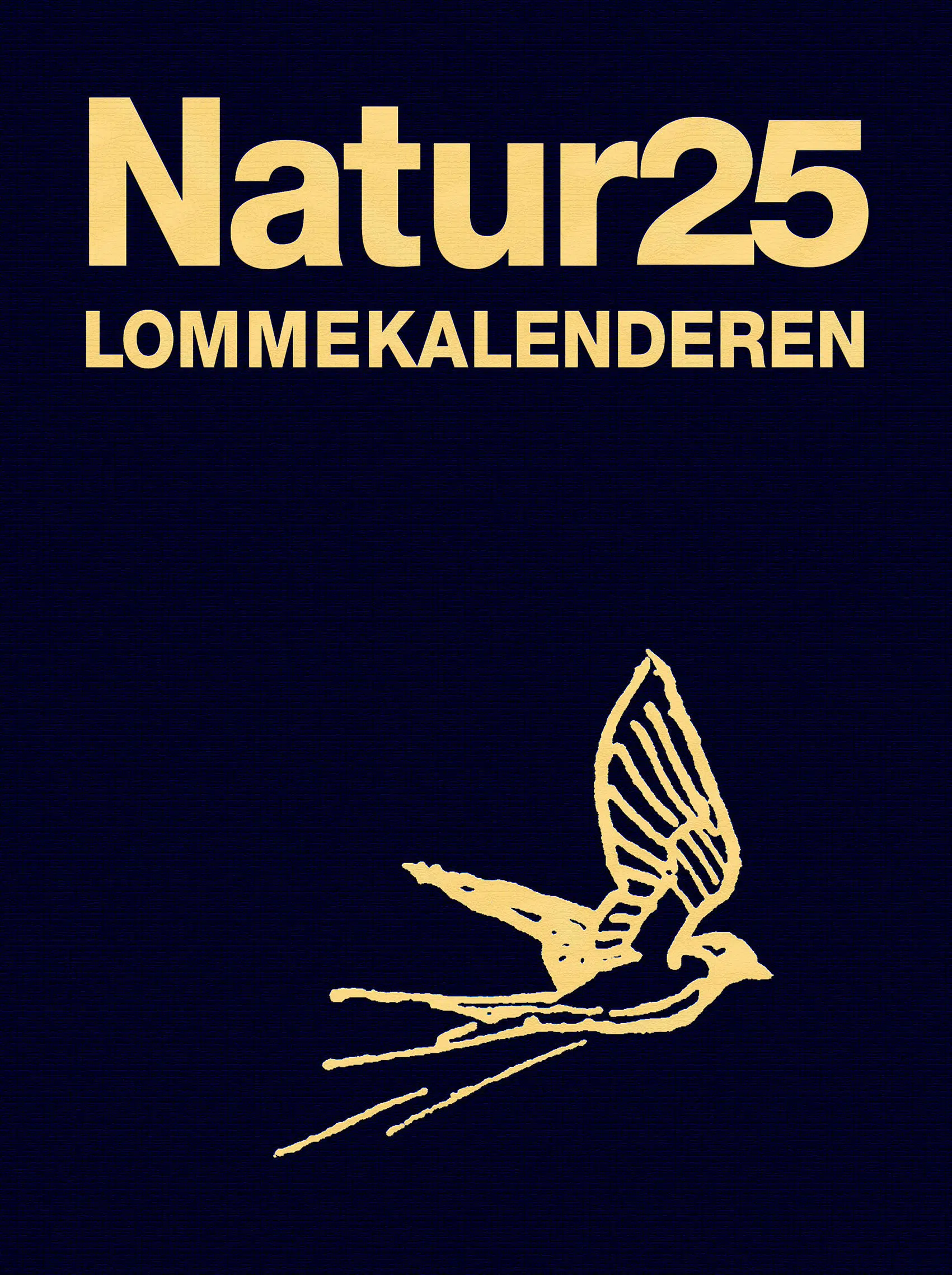 Forside til Naturlommekalenderen 2025