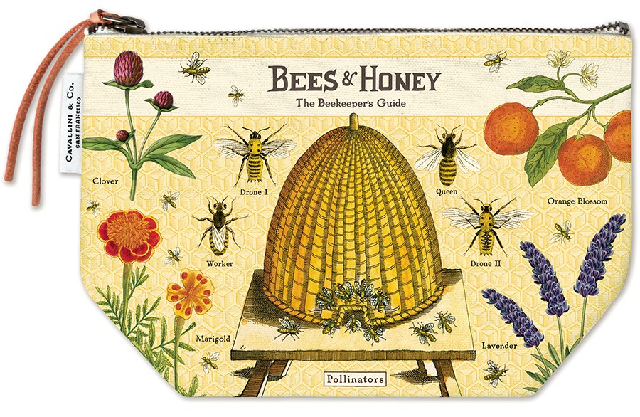 Bees & Honey pung - Cavallini & Co