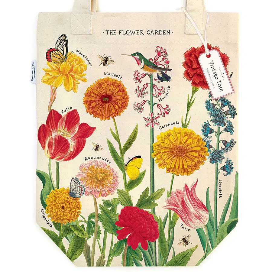 Flower Garden tote bag - Cavallini Co