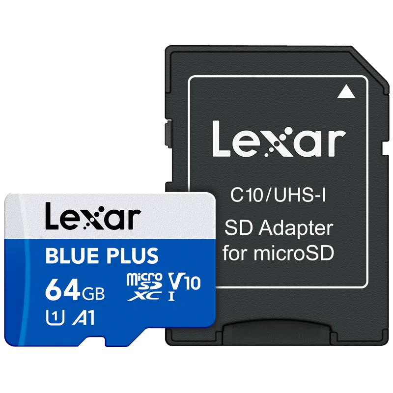Lexar 64GB microSD hukommelseskort