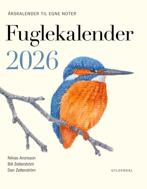 Forside til Fuglekalender 2026