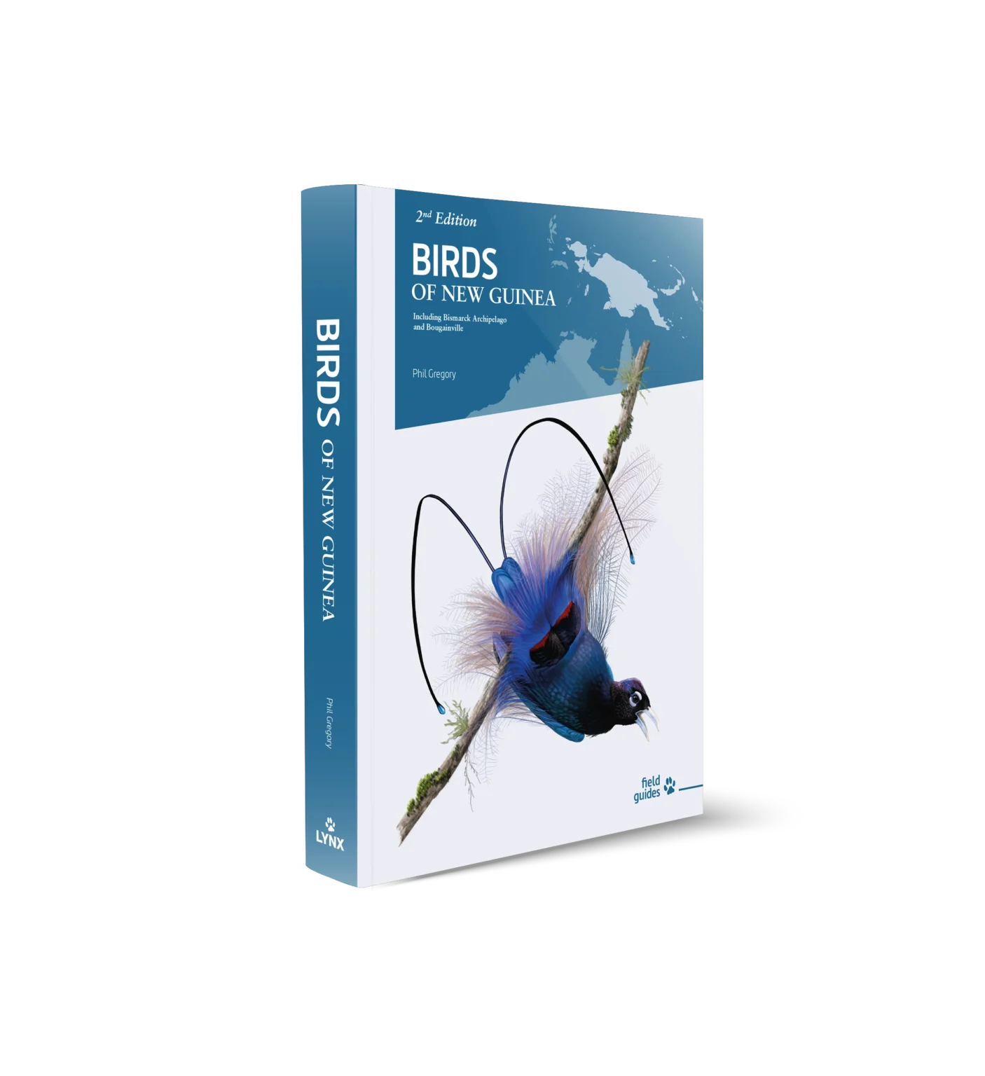 Forside til 2. udgave af fuglebogen Birds of New Guinea
