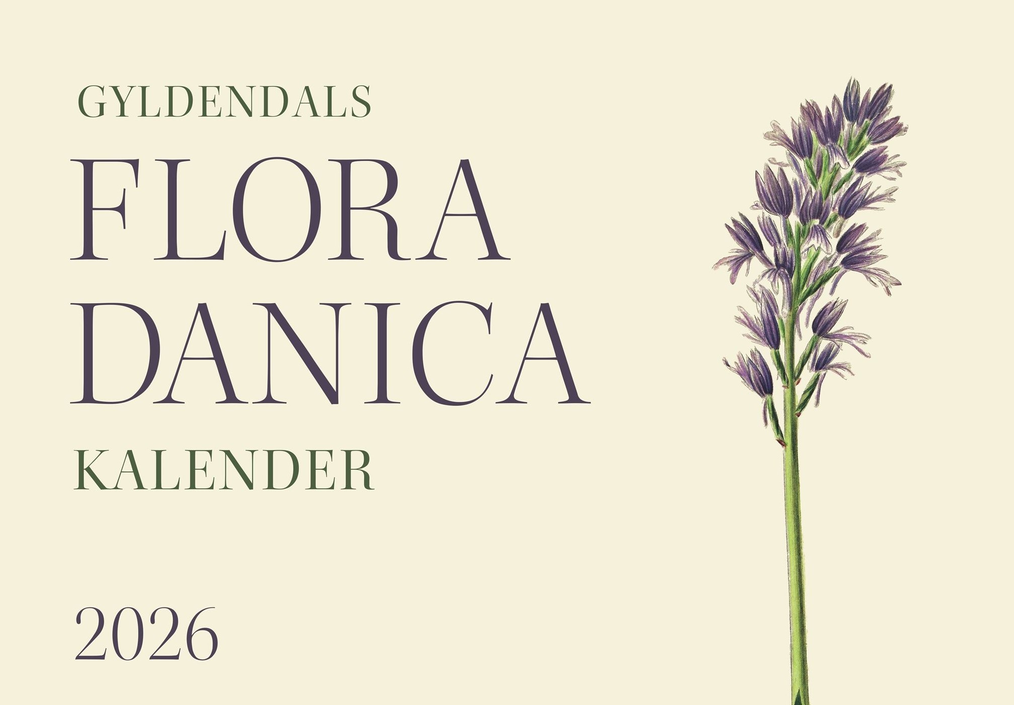 Flora Danica 2026 Bordkalender