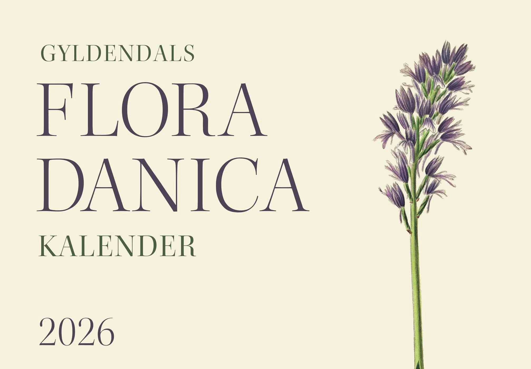 Flora Danica 2026 Bordkalender