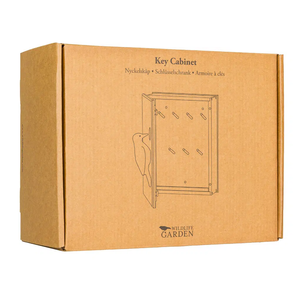 WLG Nøgleskab med stor flagspætte