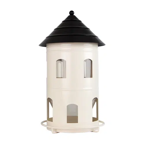 Wildlife Garden Gigant fodertårn i metal – Hvid