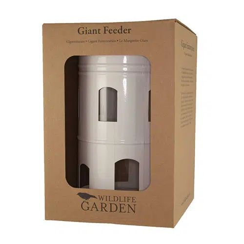 Wildlife Garden Gigant fodertårn i metal – Hvid