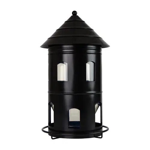 Wildlife Garden Gigant fodertårn i metal - Sort