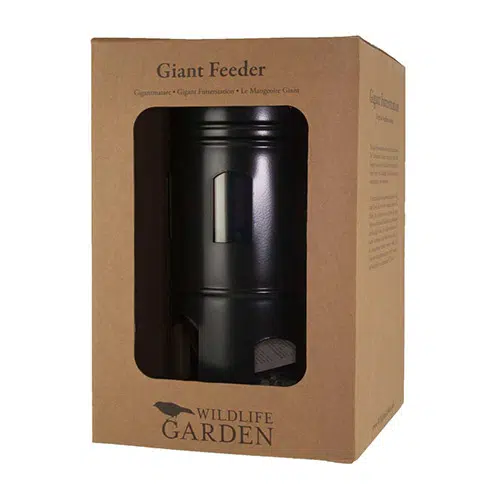 Wildlife Garden Gigant fodertårn i metal - Sort