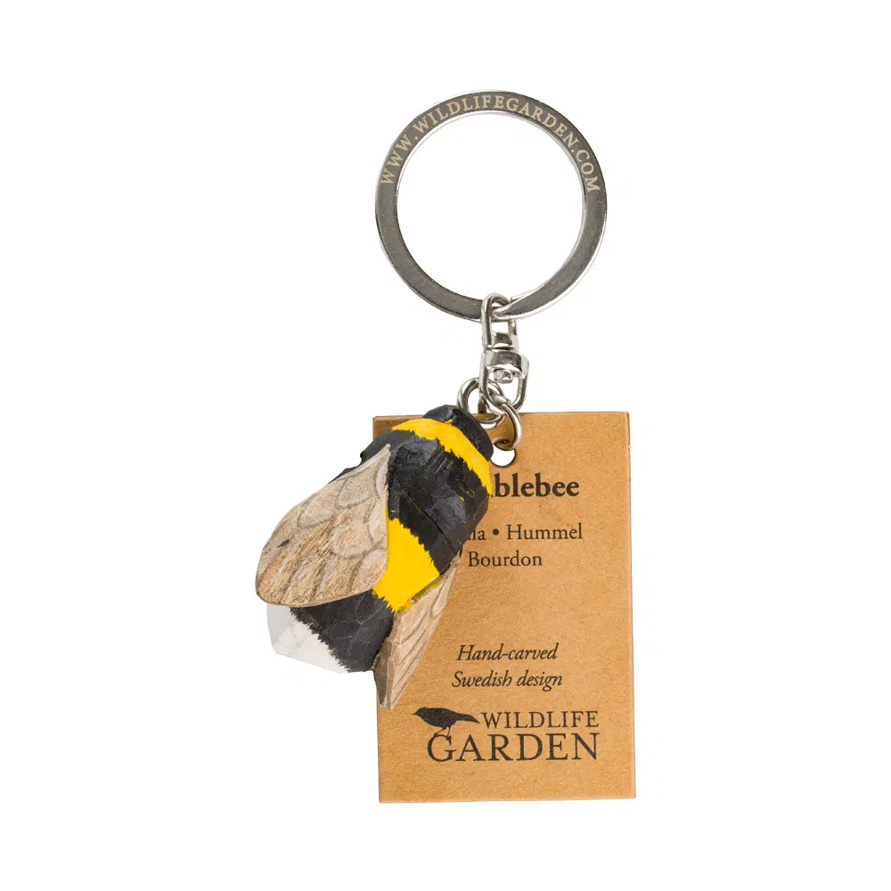 Wildlife Garden nøglering med humlebi