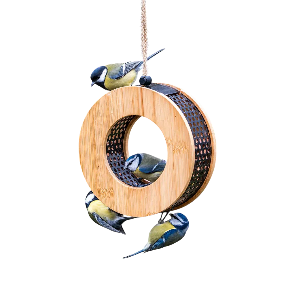 CJW Kyoto foderautomat til jordnødder i bambus og metal