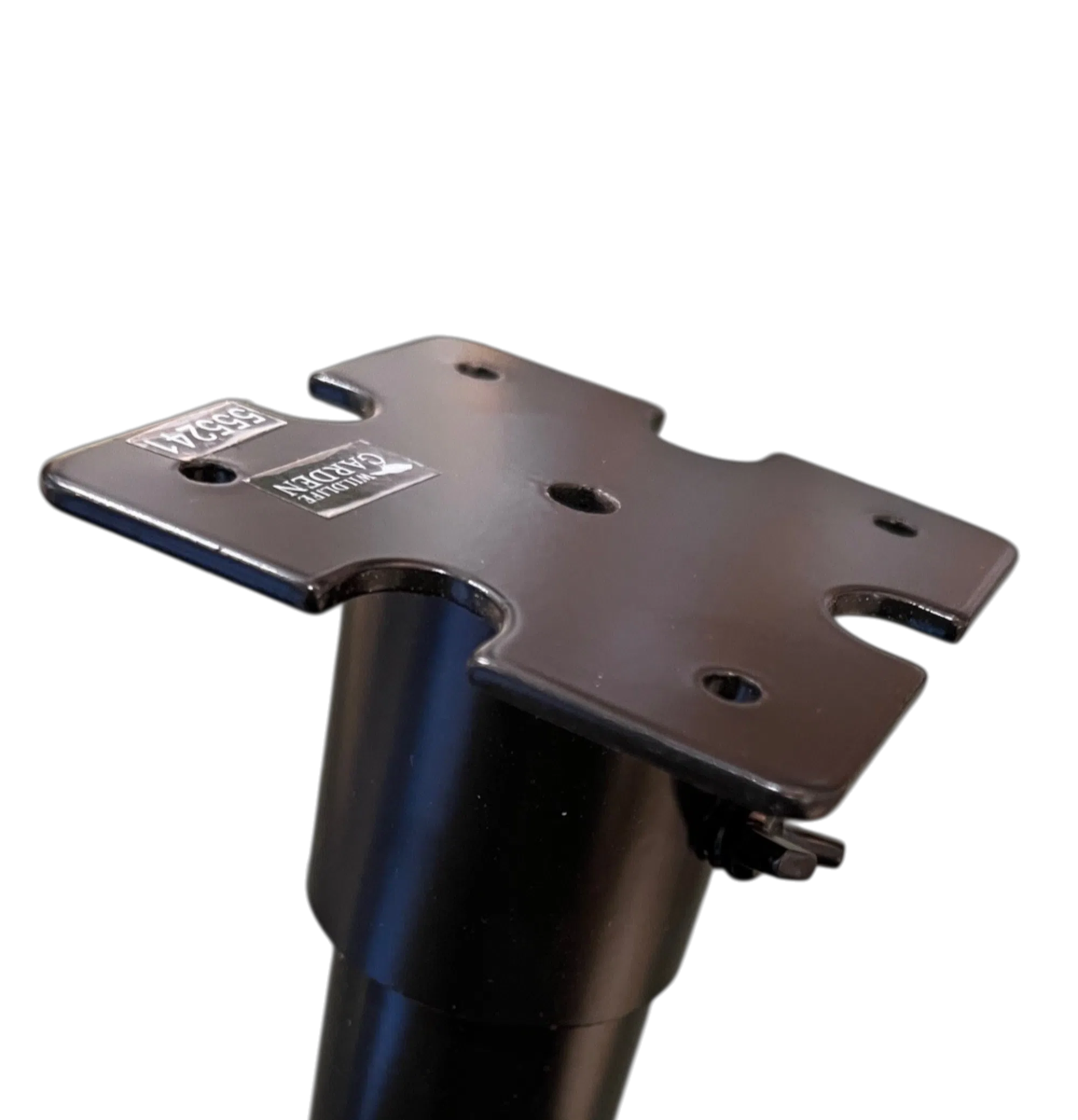 WLG Metalstolpe til Multiholk, Gigant fodertårn m.fl. - Sort