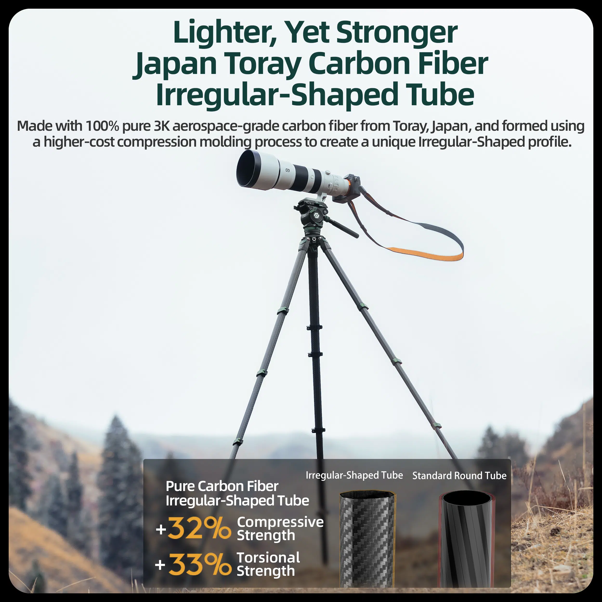 Fotopro O-9 stativ fodele