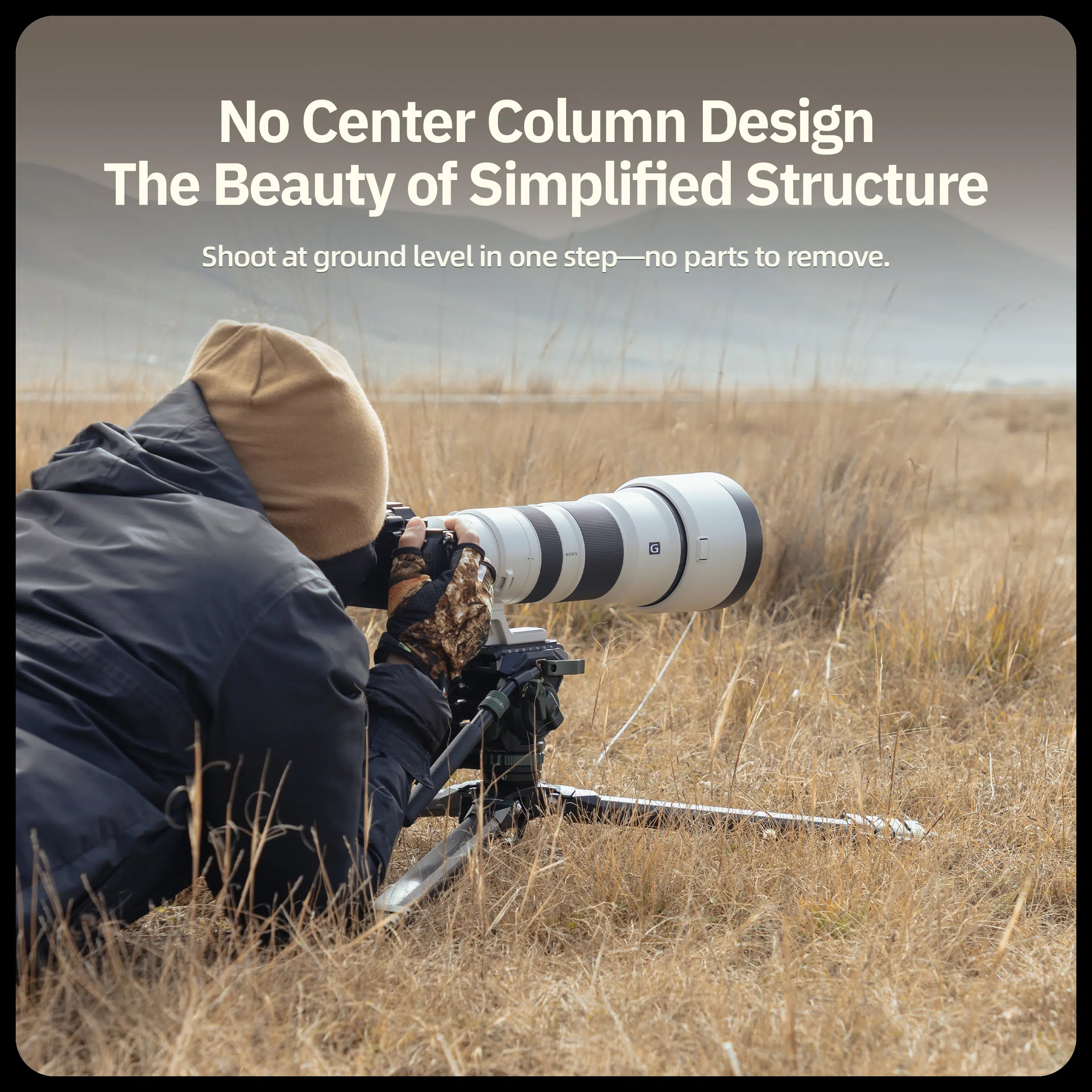 Fotopro O-9 stativ ingen midtersøjle