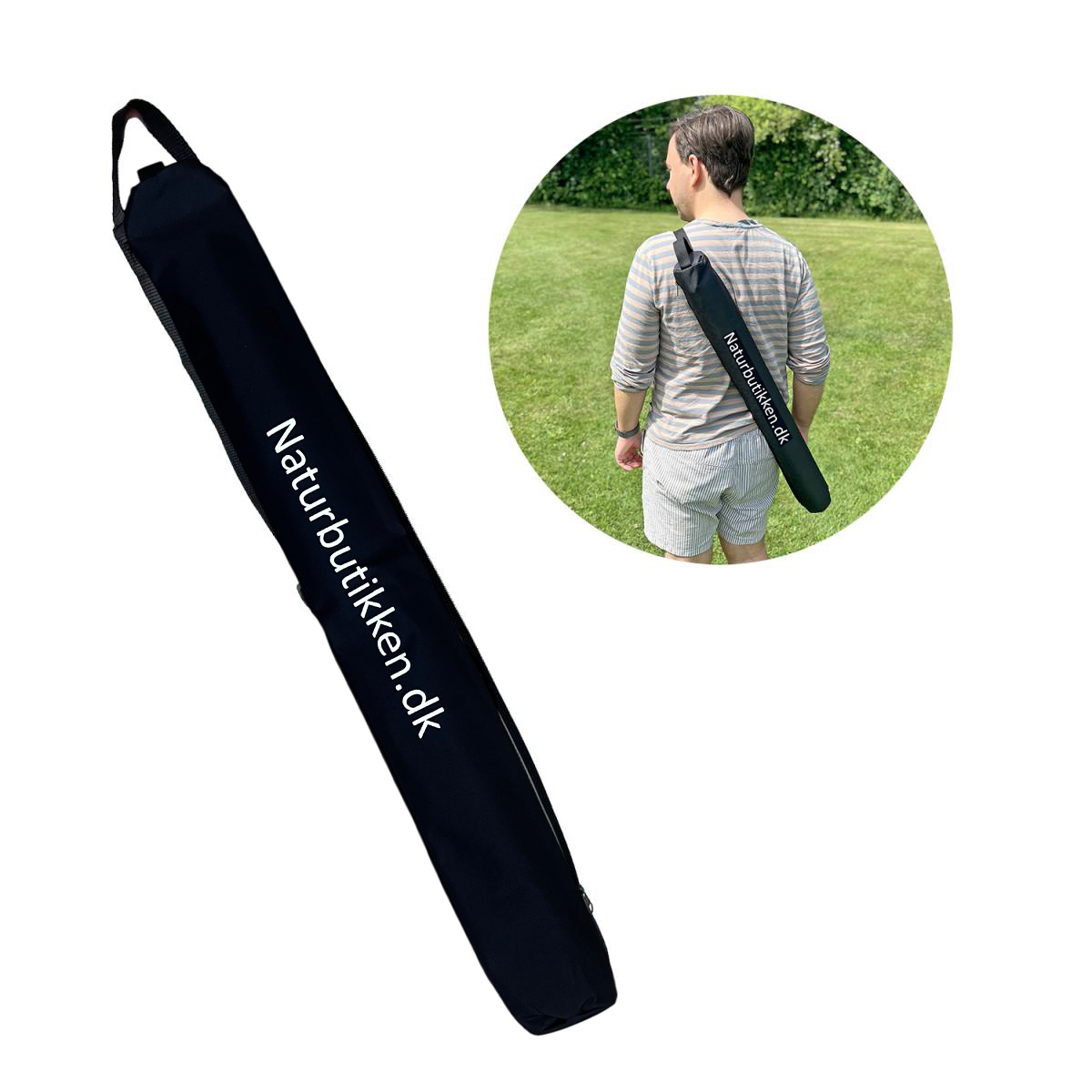 Stangtaske til geocaching ekstraktor 80 cm