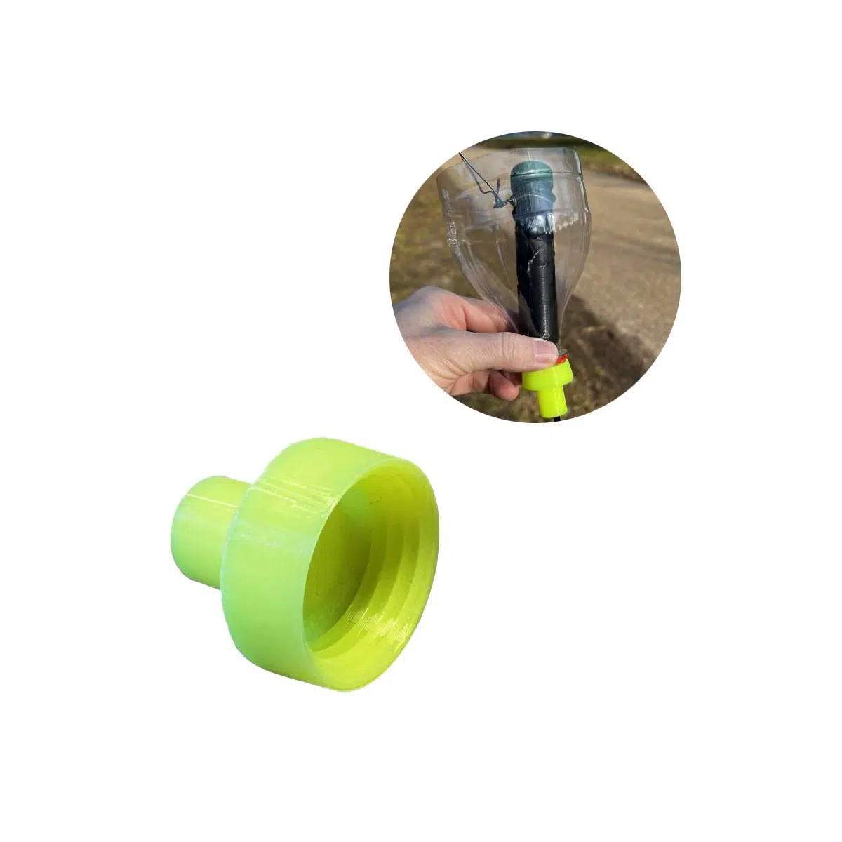 Flaskegevind værktøj til geocaching ekstraktor - 3D printet
