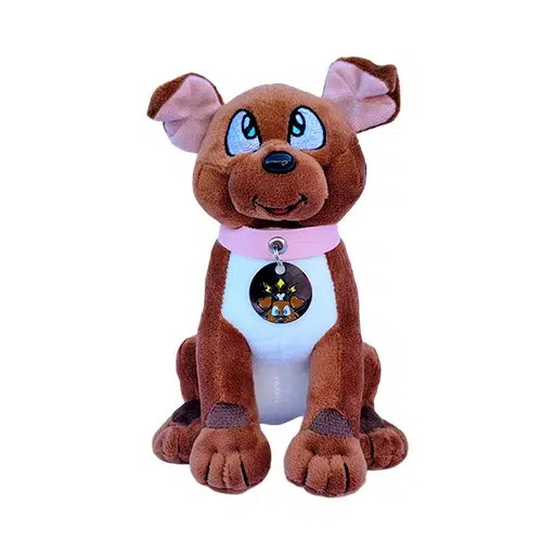 Tracker the Dog bamse Geocaching maskot
