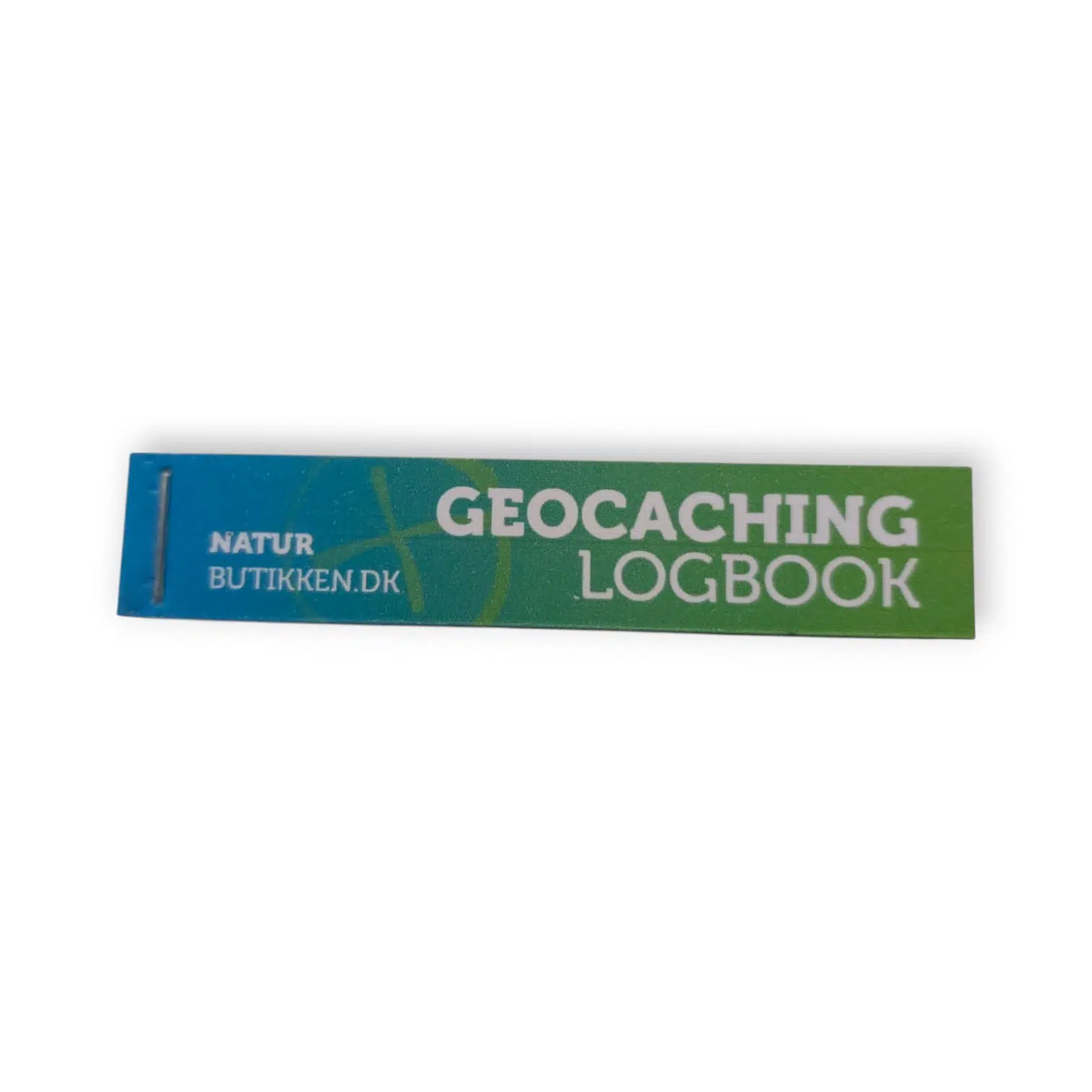 Geocaching logbog fra Naturbutikken.dk med plads til 360 logninger