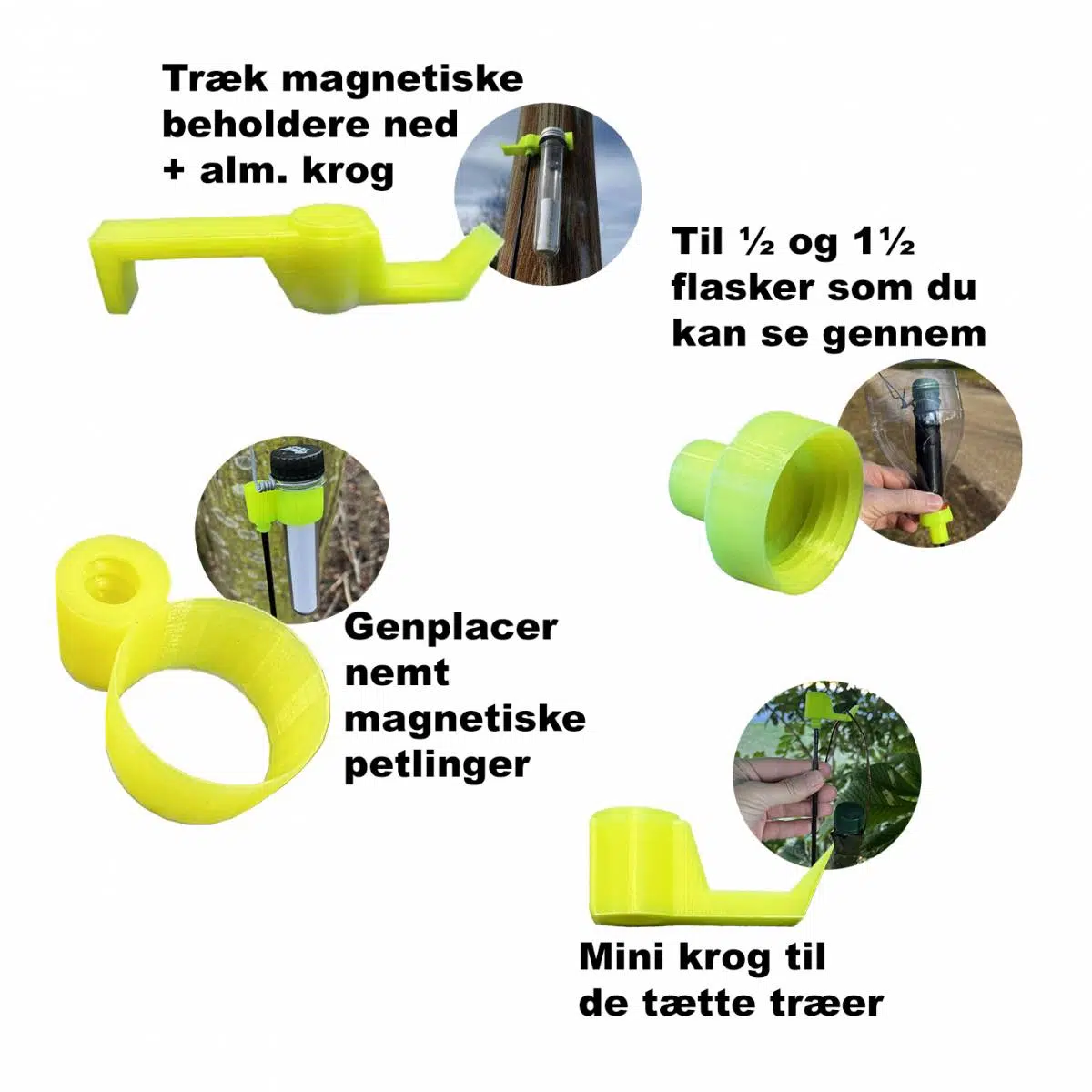 Værktøjspakke til geocaching ekstraktor - 3D printet